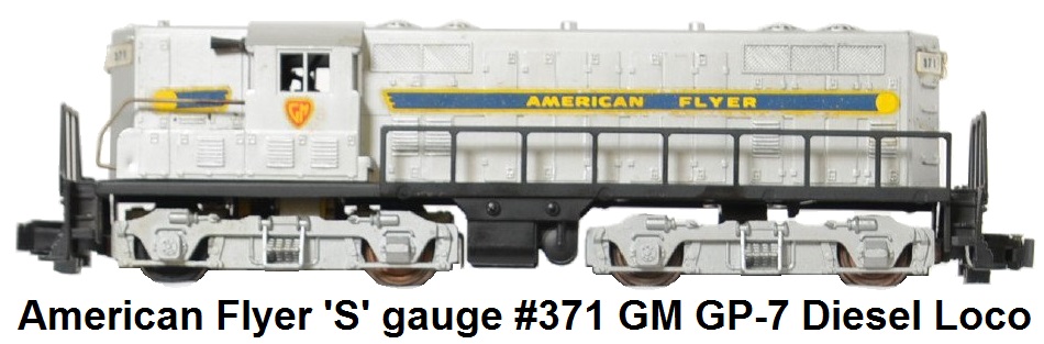 American Flyer 'S' gauge #371 GM GP-7 power diesel unit