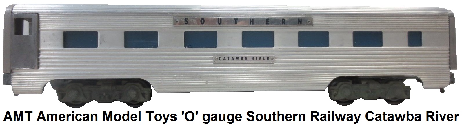 AMT American Model Toys 'O' gauge Southern Railway Catawba River Pullman