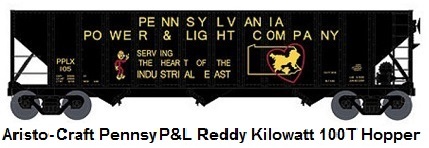 Aristo-Craft G gauge Pennsylvania Power & Light Reddy Kilowatt 100 Ton Hopper