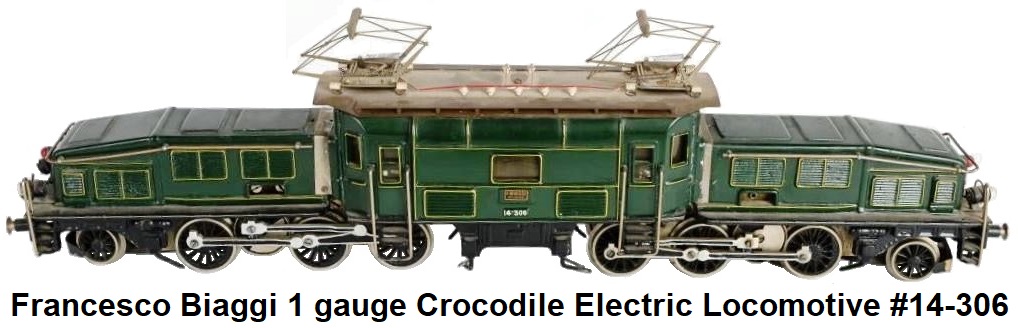 Biaggi 1 gauge Crocodile Electric Locomotive