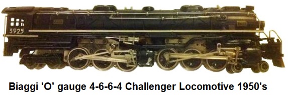 Biaggi 'O' scale 4-6-6-4 Challenger loco