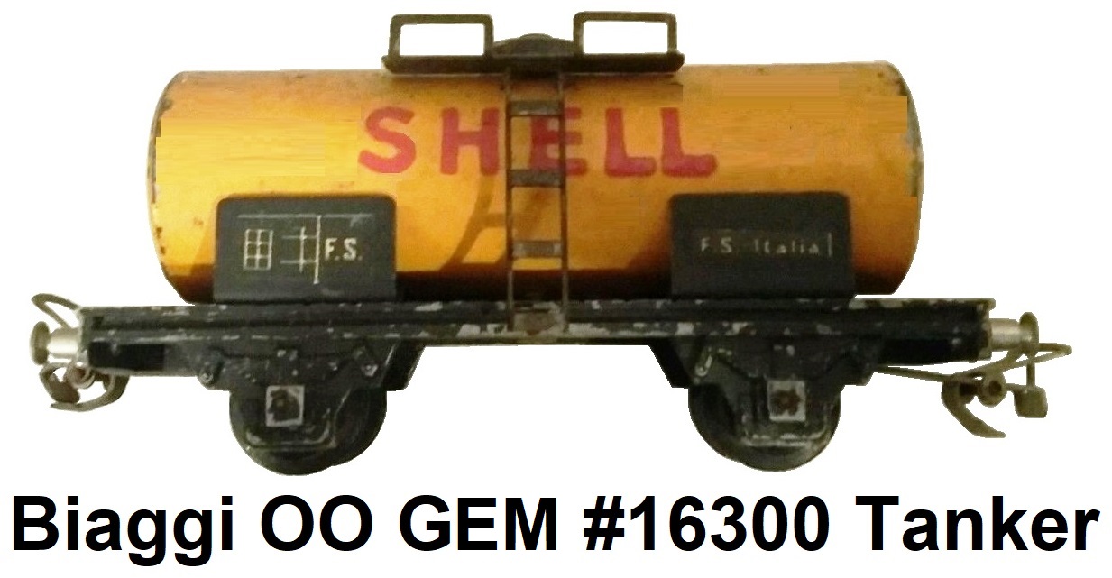 Biaggi OO GEM #16300 Shell tanker