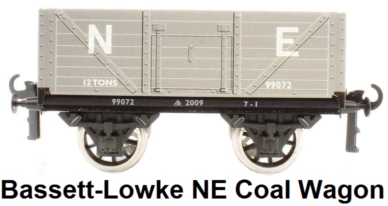 Bassett-Lowke Tinplate 7 Plank Coal Wagon N.E 'O' gauge