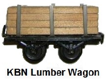 Bub Gueterwagen-Bretterwagen lumber car