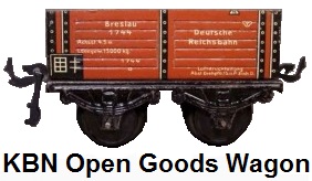 Bub open goods wagon