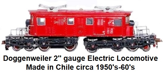 Doggenweiler 2 inch gauge Electric outline locomotive
