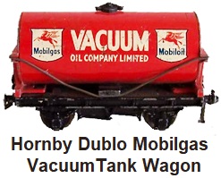 Hornby Dublo OO Mobilgas Vacuum Tank Wagon