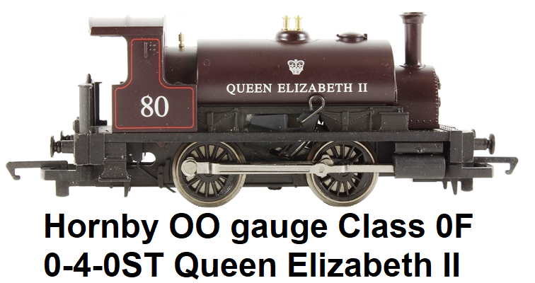 Hornby OO R2597 Class 0F 0-4-0ST Queen Elizabeth II 