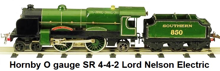Hornby 4-4-2 Lord Nelson electric in 'O' gauge