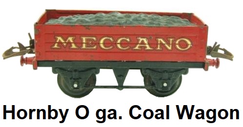 Hornby 'O' gauge Meccano Coal Wagon