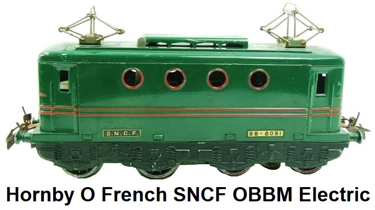 Hornby 'O' gauge French SNCF OBBM 3 rail electric