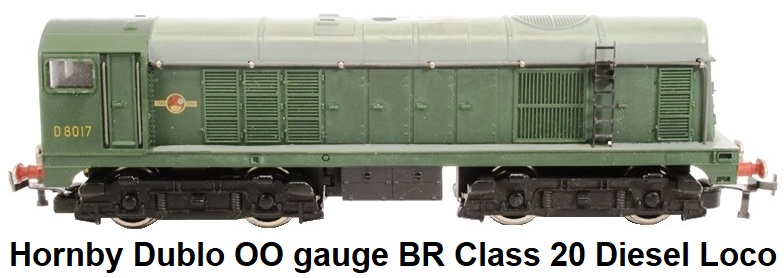 Hornby Dublo OO 2230Dublo-LN01 Class 20 D8017 in BR Green