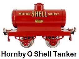 Hornby O gauge Early 1924 Shell Tank Wagon