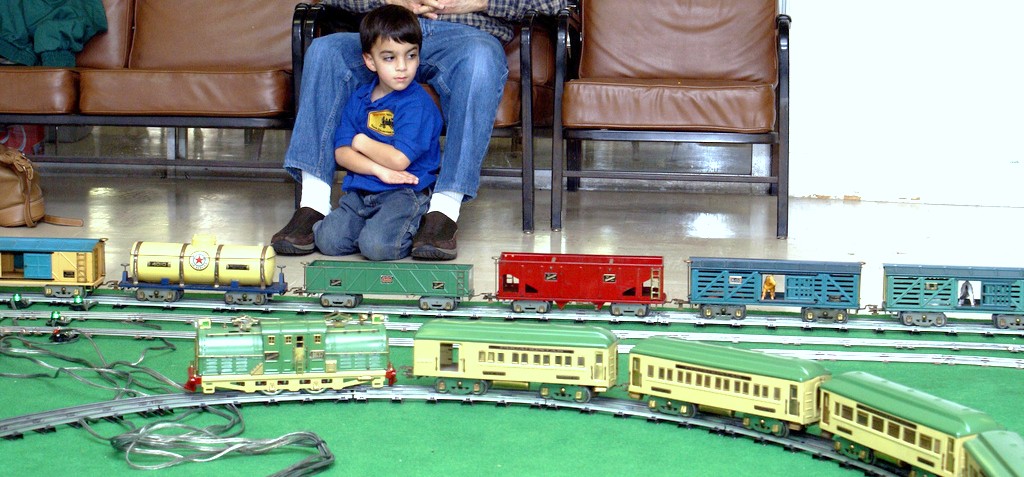 Some trains running at a TCA meet