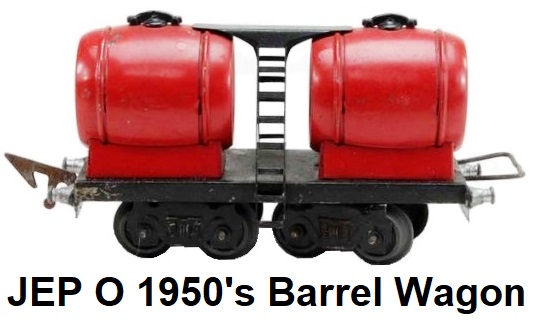 JEP 'O' gauge Barrel wagon circa 1950's