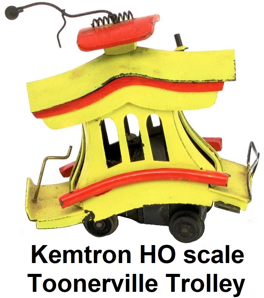 Kemtron HO scale Toonerville Trolley