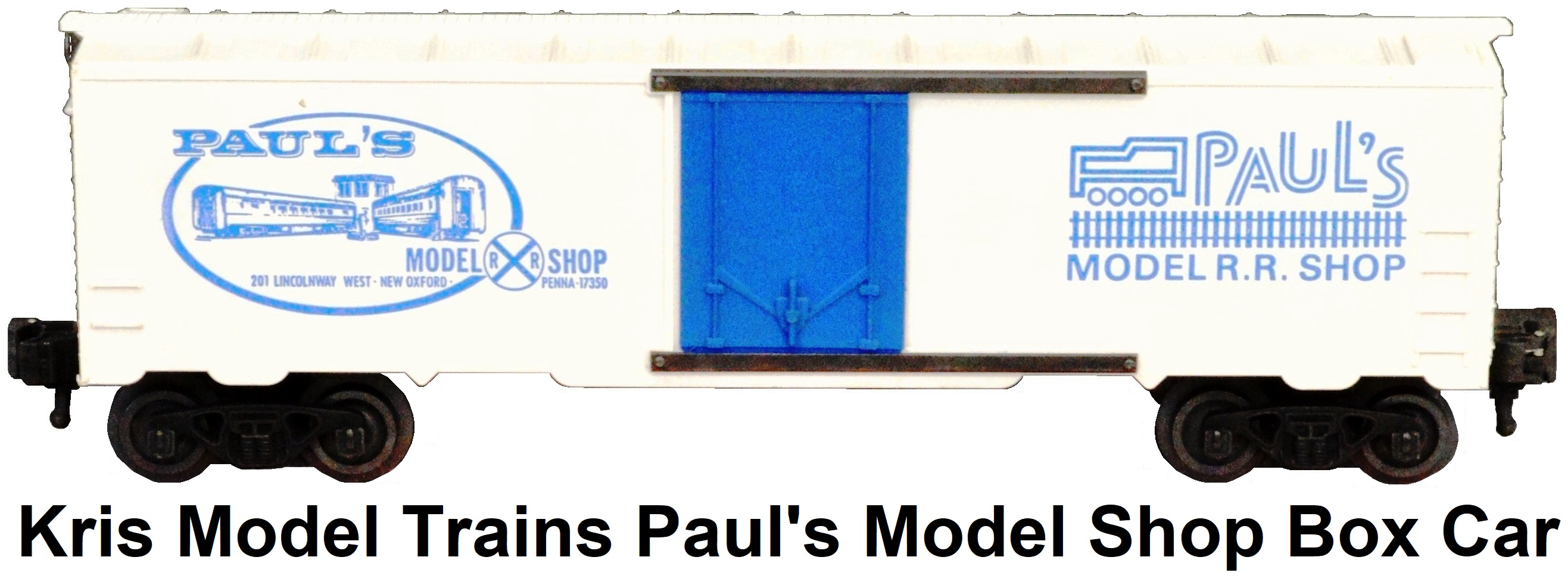 Kris Model Trains Paul's Model R.R. Shop Box Car