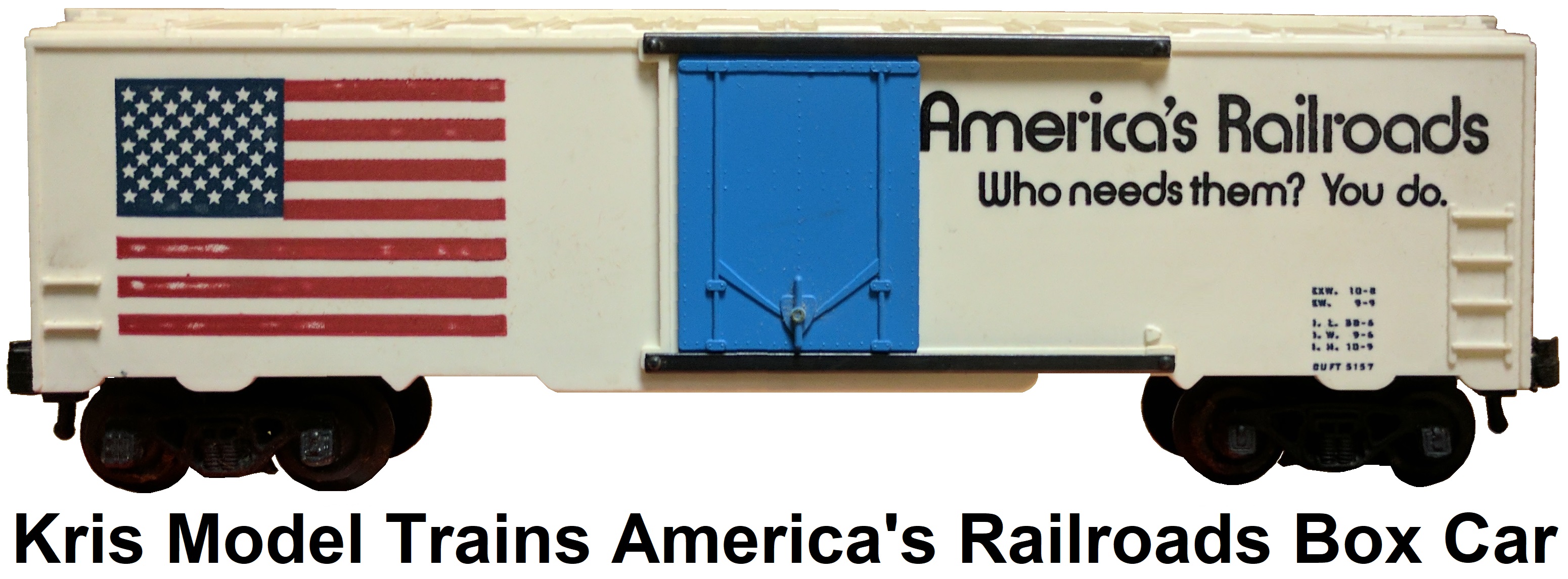 Kris Model Trains America's Railroads box car