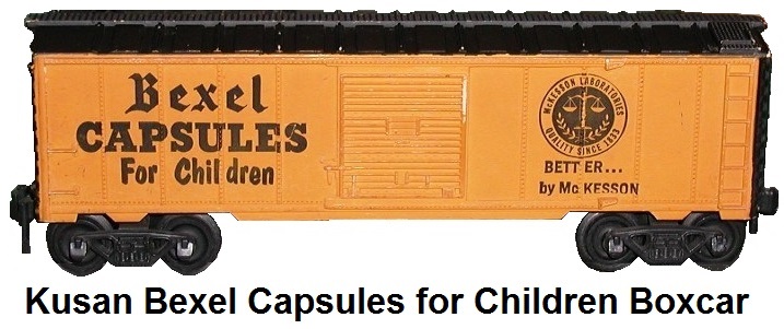 Kusan 'O' gauge Bexel Capsules for Children box car