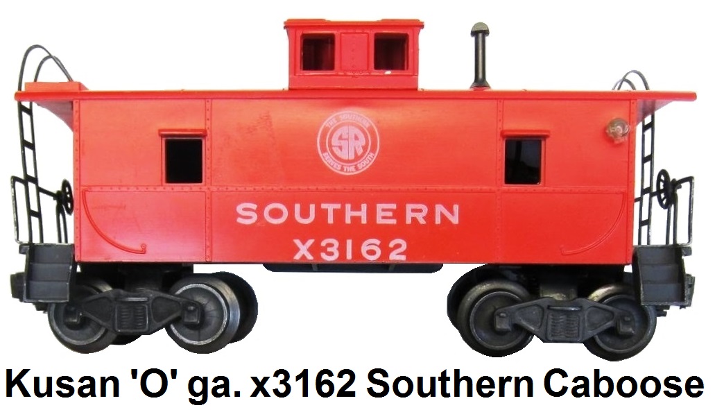 Kusan-Auburn 'O' gauge #x3162 Southern caboose