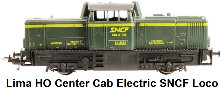 Lima HO gauge Center Cab Electric in SNCF livery