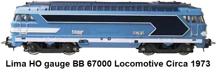 Lima HO gauge BB 67000 Loco circa 1973