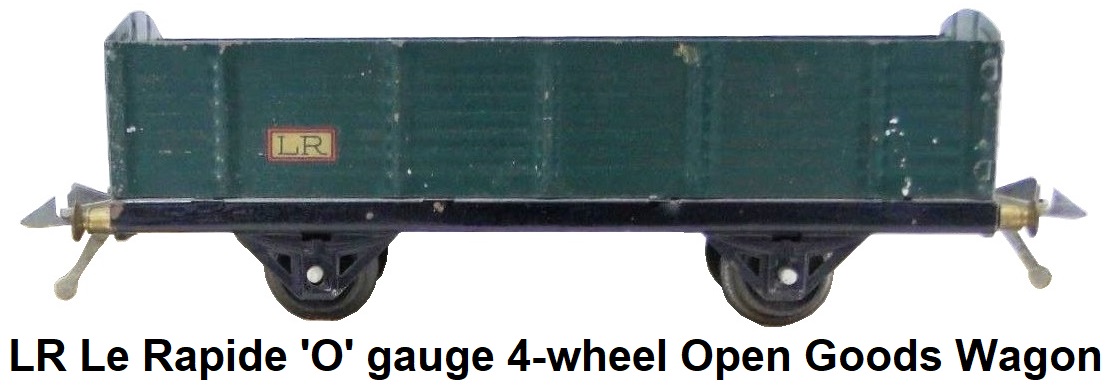 LR Le Rapide 'O' gauge Open goods wagon