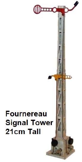 Fournereau Marescot 'O' gauge signal tower, 21cm tall