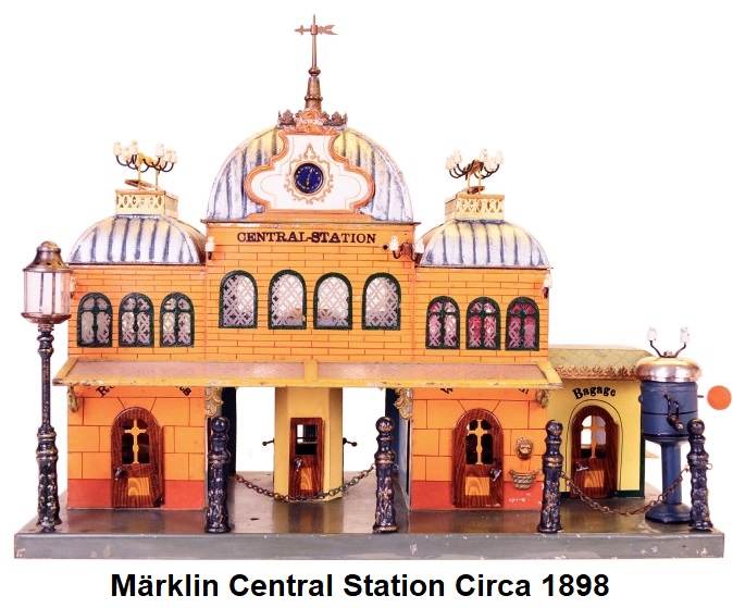 Märklin Central Train Station, circa 1898