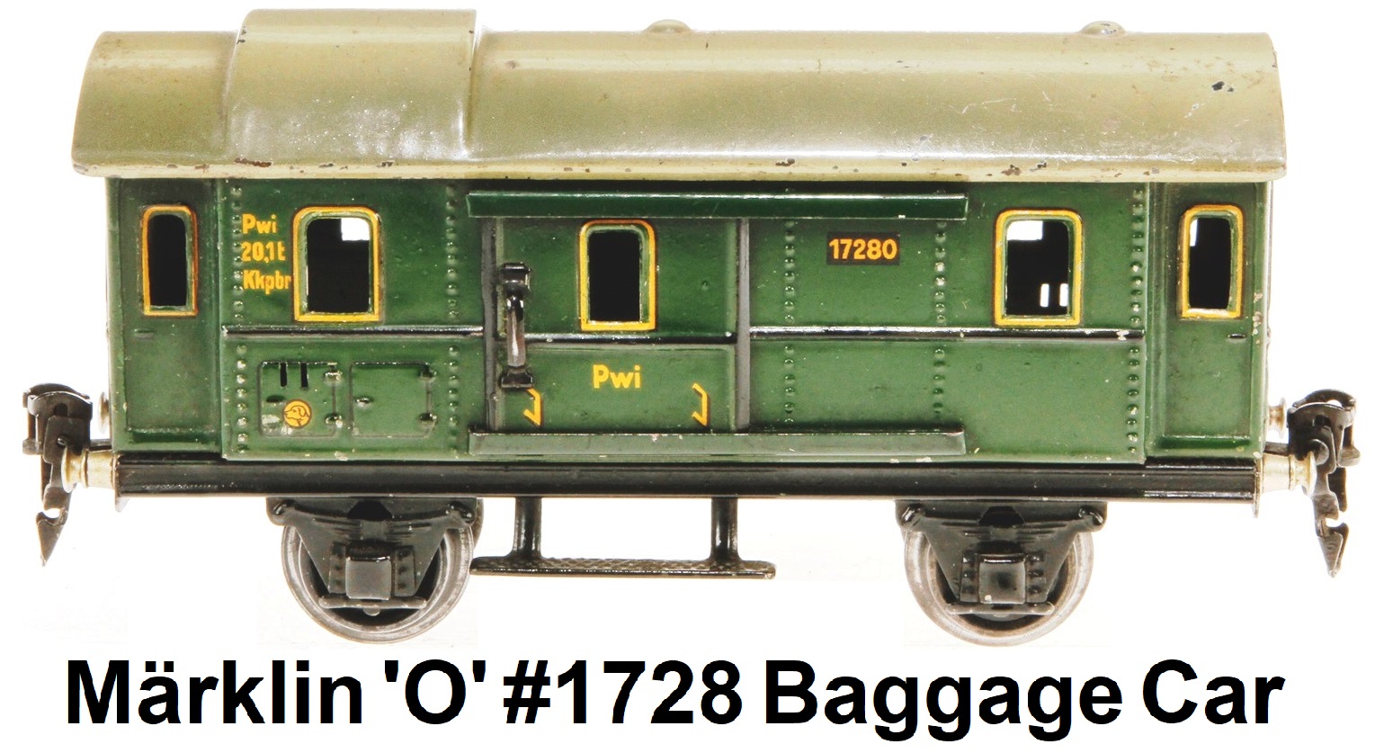 Märklin 'O' gauge baggage car #1728