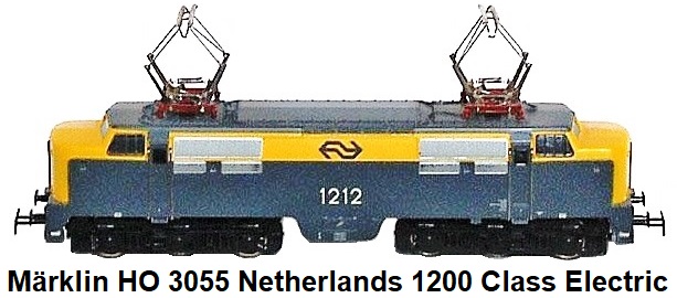 Märklin HO gauge 3055 Netherlands 1200 Class electric loco
