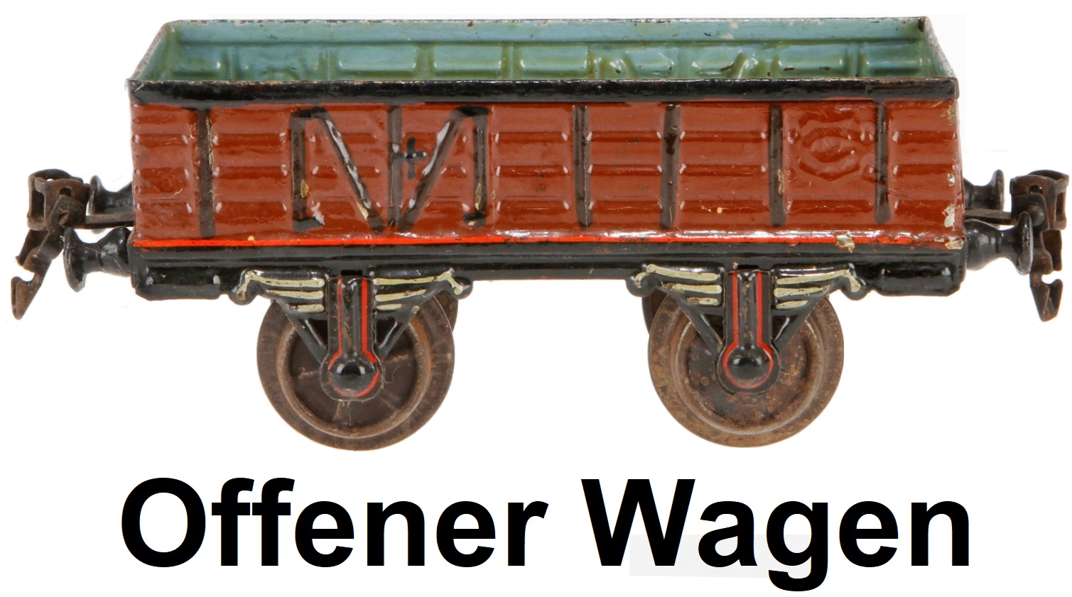 Märklin #1 gauge offener Güterwagen, open wagon