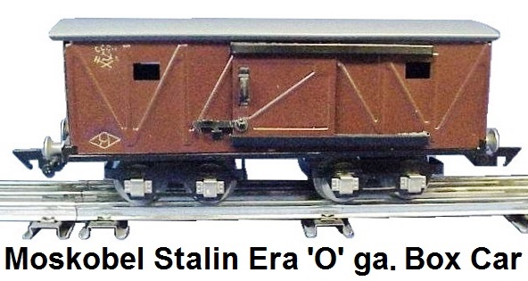 Moskobel Soviet 'O' gauge Box car