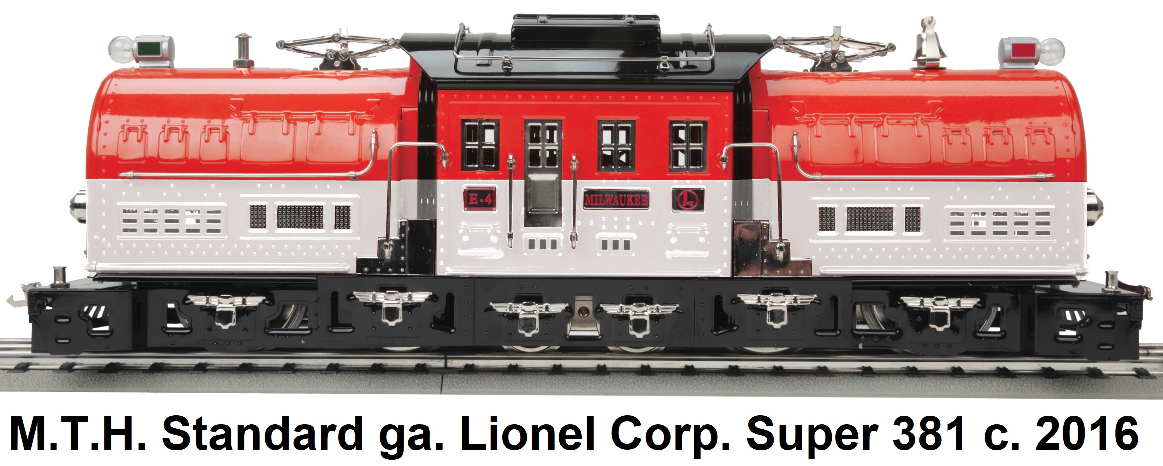 MTH Standard gauge Lionel Corporation Tinplate Super 381 Electric loco with Proto-Sound 3.0 made 2016