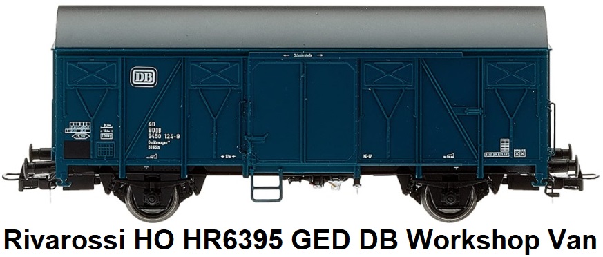 Rivarossi HO gauge HR6395 GED DB Workshop Truck Epoche IV