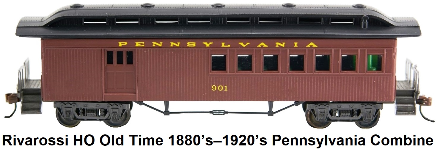 Rivarossi HO Old Time 1880’s – 1920’s Pennsylvania Combine #901