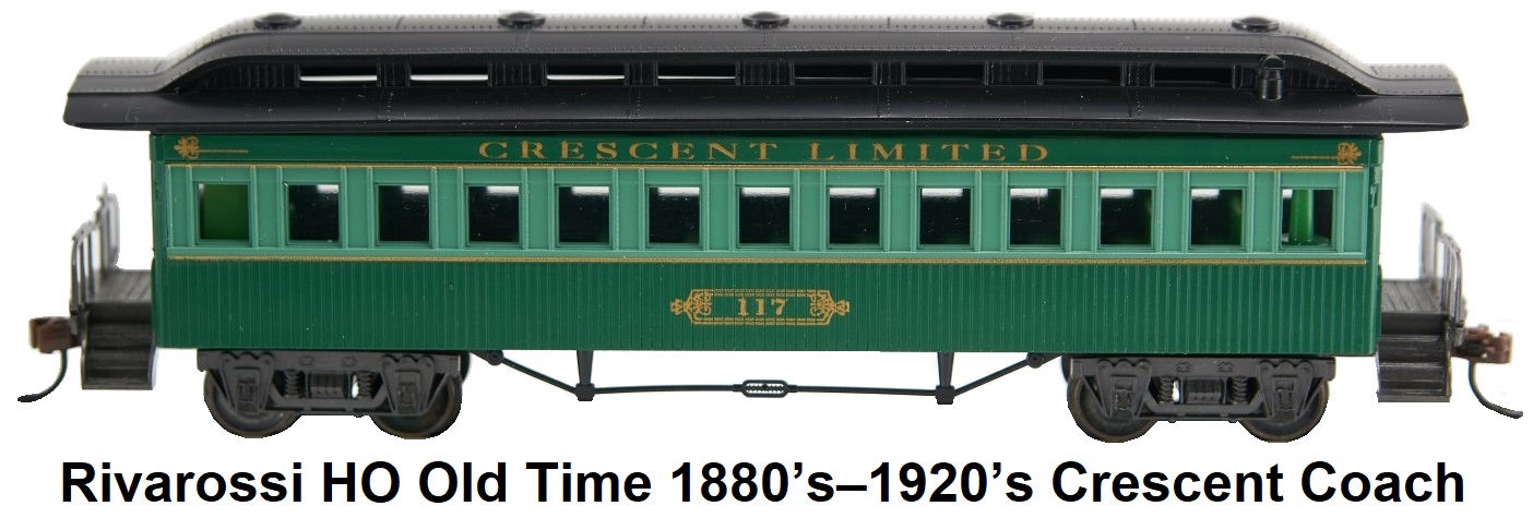 Rivarossi HO Old Time 1880’s – 1920’s Southern Crescent Coach #104