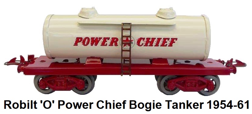 Robilt 'O' gauge Power Chief Bogie Tanker 1954-61