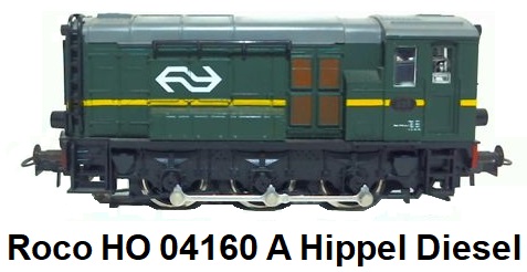 Roco HO 04160 A Hippel Diesel locomotive for Analog AC