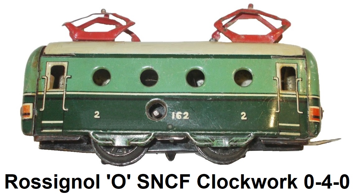 Rossignol CR 'O' gauge #162 Clockwork SNCF 0-4-0 Electric Outline Locomotive