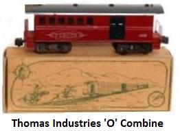 Thomas Industries Pioneer Set 'O' gauge Combine