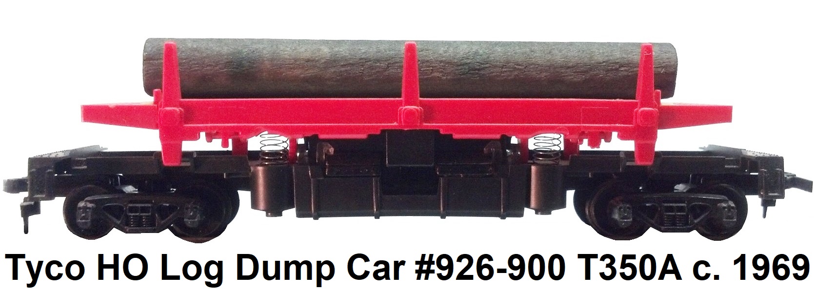 Tyco HO Automated Log Dump Car #926-900 T350A c. 1969 red box era