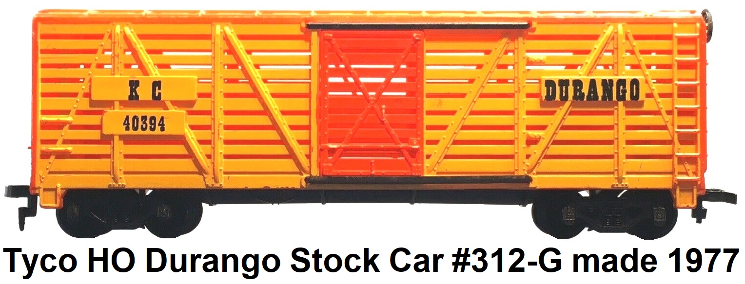 Tyco HO K C Durango 40394 Stock Car #312-G made 1977