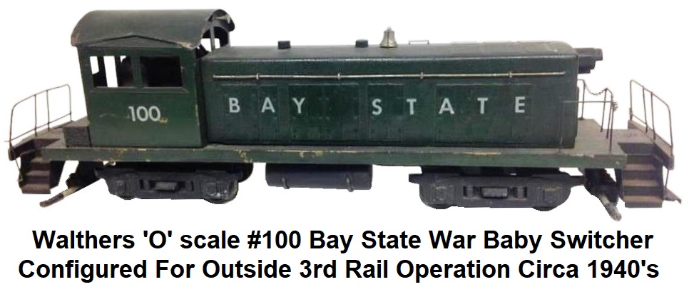 Walthers 'O' scale War Baby Switcher circa 1940's