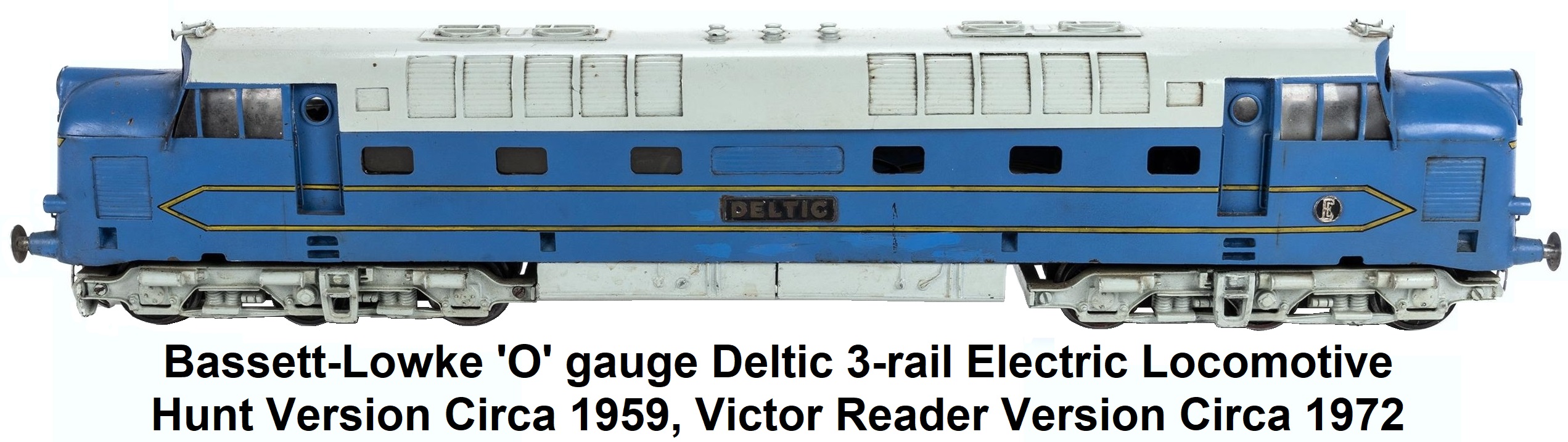 Bassett-Lowke 'O' gauge Deltic 3-Rail Electric circa 1959 by Victor Hunt